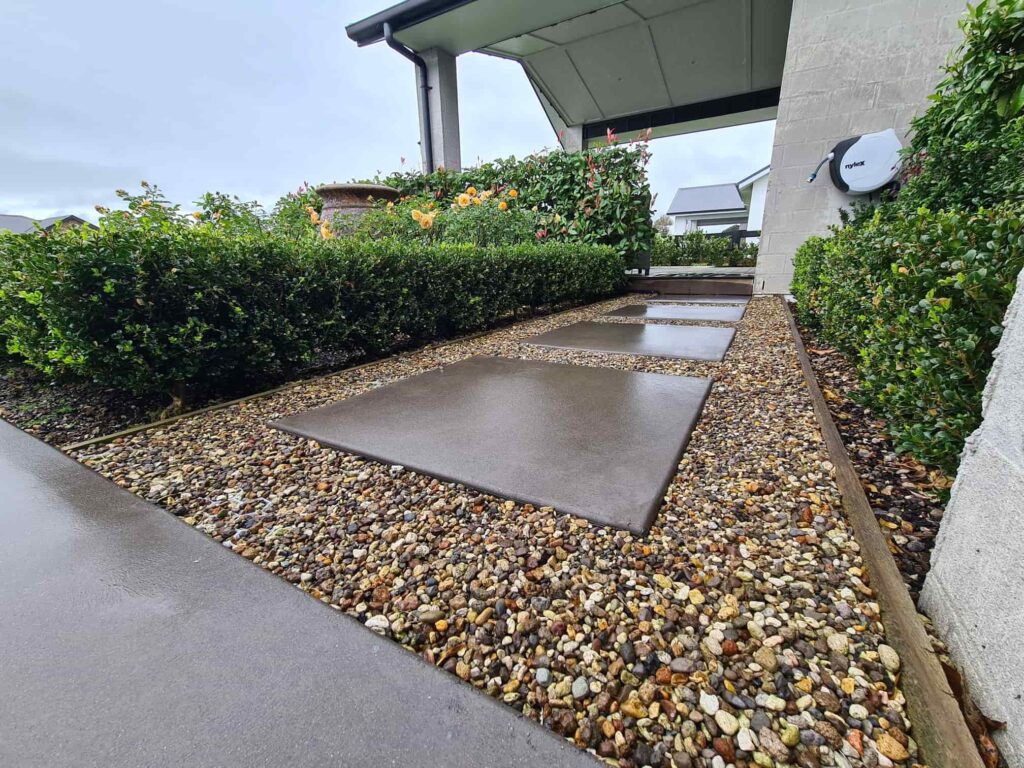 path and patio application - natural paving